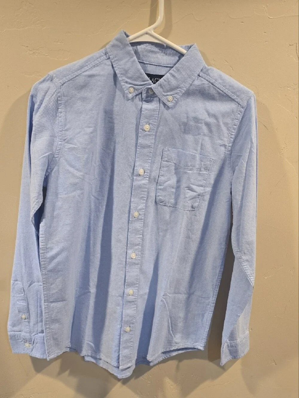 Izod and Children's Place Boy's Light Blue Button-Down Oxford Shirts